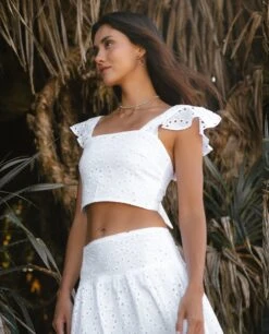 TOP WISH YOU WERE · BLANCO