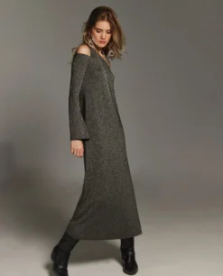 VESTIDO NIGHTGLOW · NEGRO