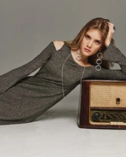 VESTIDO NIGHTGLOW · NEGRO -[品牌] Ventas THE-ARE 19