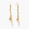 PENDIENTES DANGLE REEF · DORADO
