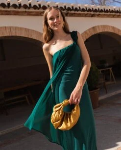 VESTIDO ALMERÍA · VERDE -[品牌] Ventas THE-ARE IMG 0409