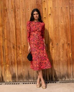 VESTIDO MRS. COLLINS · ESTAMPADO -[品牌] Ventas THE-ARE IMG 2689