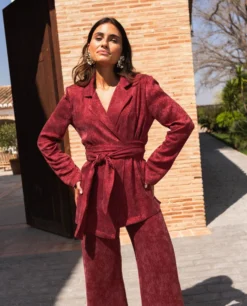 BLAZER JULIETTE · BURDEOS -[品牌] Ventas THE-ARE IMG 8142 scaled