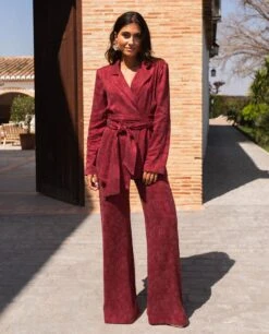 BLAZER JULIETTE · BURDEOS -[品牌] Ventas THE-ARE IMG 8152