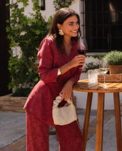 BLAZER JULIETTE · BURDEOS -[品牌] Ventas THE-ARE IMG 8186