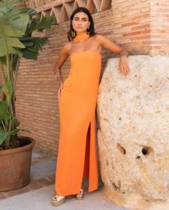VESTIDO MRS. ARTEAGA · NARANJA -[品牌] Ventas THE-ARE IMG 8637 7c592213 ec7d 4448 babf cc8a8f4abc0a