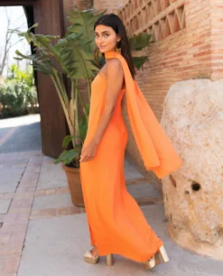 VESTIDO MRS. ARTEAGA · NARANJA -[品牌] Ventas THE-ARE IMG 8660 cbe7c2ce f018 413c a70a ecb5034a06f0 scaled