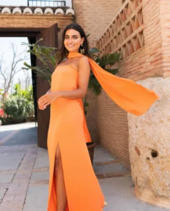 VESTIDO MRS. ARTEAGA · NARANJA -[品牌] Ventas THE-ARE IMG 8668 b929efcf b0f0 4ccf 8db3 90d0e967f15d scaled