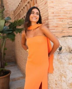 VESTIDO MRS. ARTEAGA · NARANJA -[品牌] Ventas THE-ARE IMG 8692 ed80d236 8ad7 4203 83e0 41b724715892