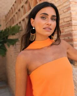 VESTIDO MRS. ARTEAGA · NARANJA -[品牌] Ventas THE-ARE IMG 8705 65840e93 2399 4dc3 ba9e 9b2d52c7af78