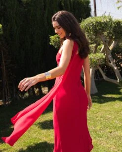 VESTIDO GINEBRA · CEREZA -[品牌] Ventas THE-ARE IMG 8877