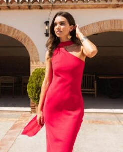 VESTIDO GINEBRA · CEREZA -[品牌] Ventas THE-ARE IMG 9011