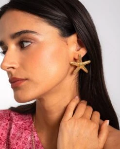 PENDIENTES STELLA MER · DORADO -[品牌] Ventas THE-ARE Sesion de estudio C25 3 643 661dcc58 d8be 48ca ab9e dafcb6da48c5