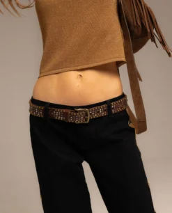 CINTURÓN ZOE · MARRÓN