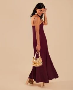 VESTIDO CARLOTA · CEREZA -[品牌] Ventas THE-ARE Sesion de estudio E25 3 479 eci img 2