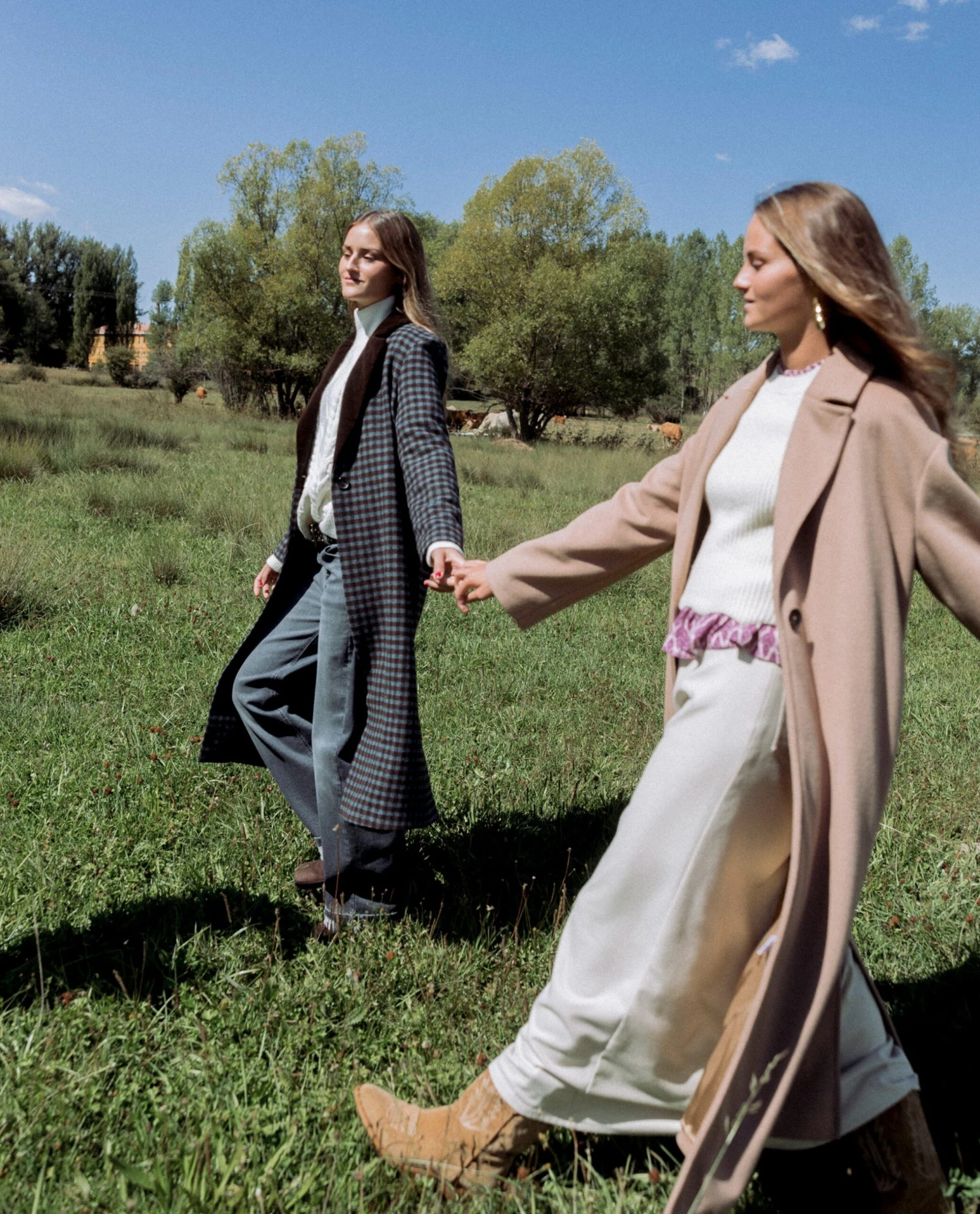 ABRIGO WALK ON BY · CUADROS 7 ABRIGO WALK ON BY · CUADROS - Imagen 7