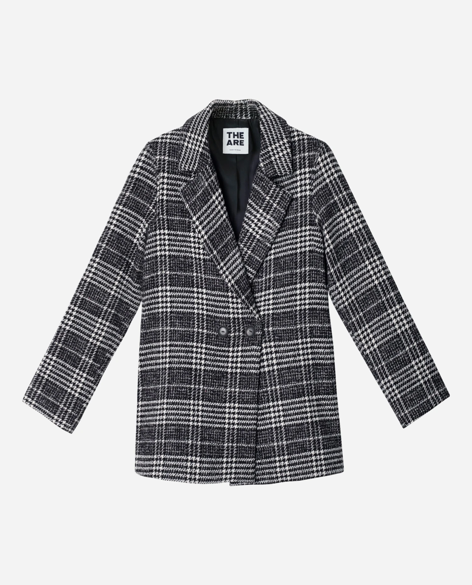 ABRIGO AMERICANA · BLANCO Y NEGRO 6 ABRIGO AMERICANA · BLANCO Y NEGRO - Imagen 6