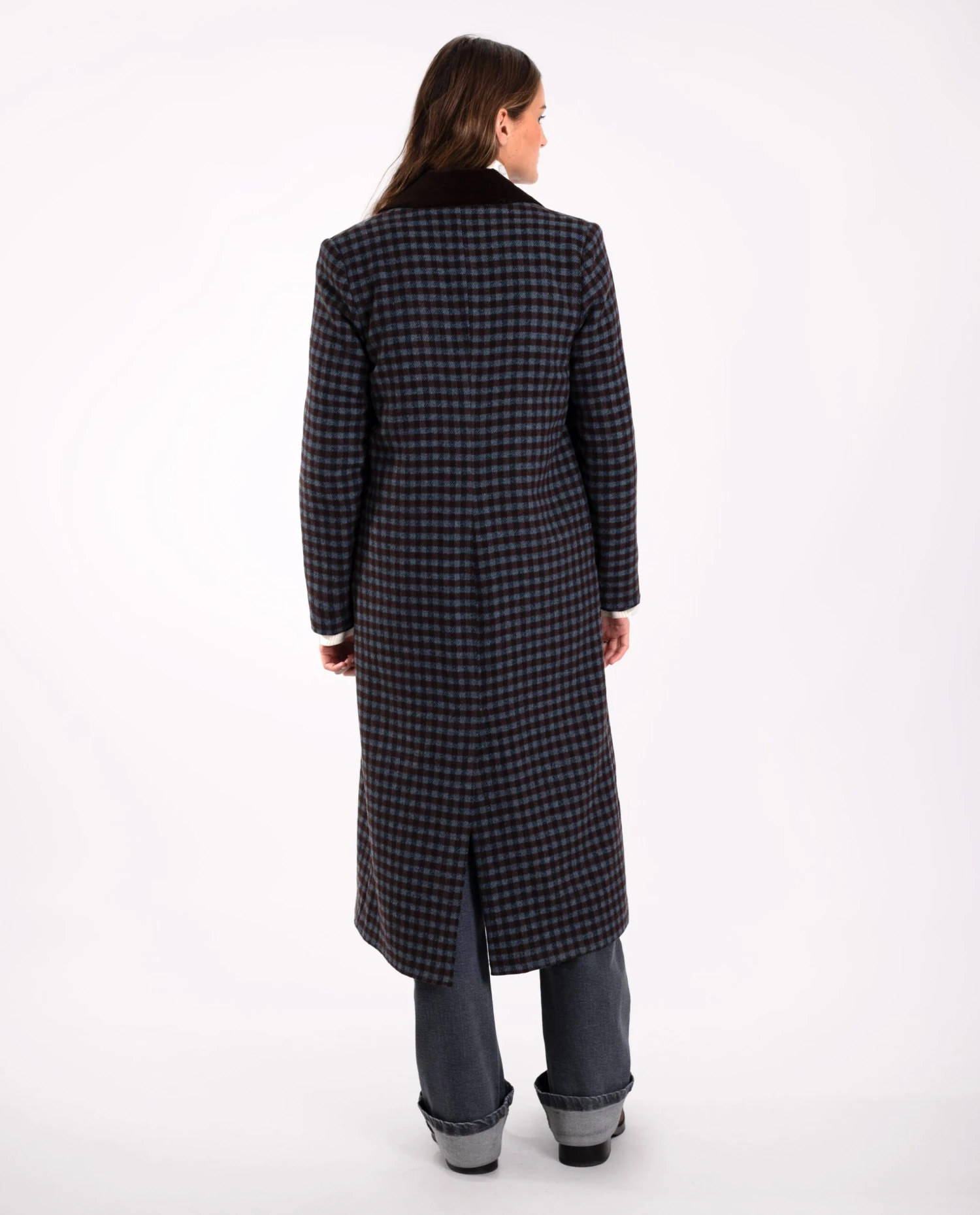 ABRIGO WALK ON BY · CUADROS 9 ABRIGO WALK ON BY · CUADROS - Imagen 9