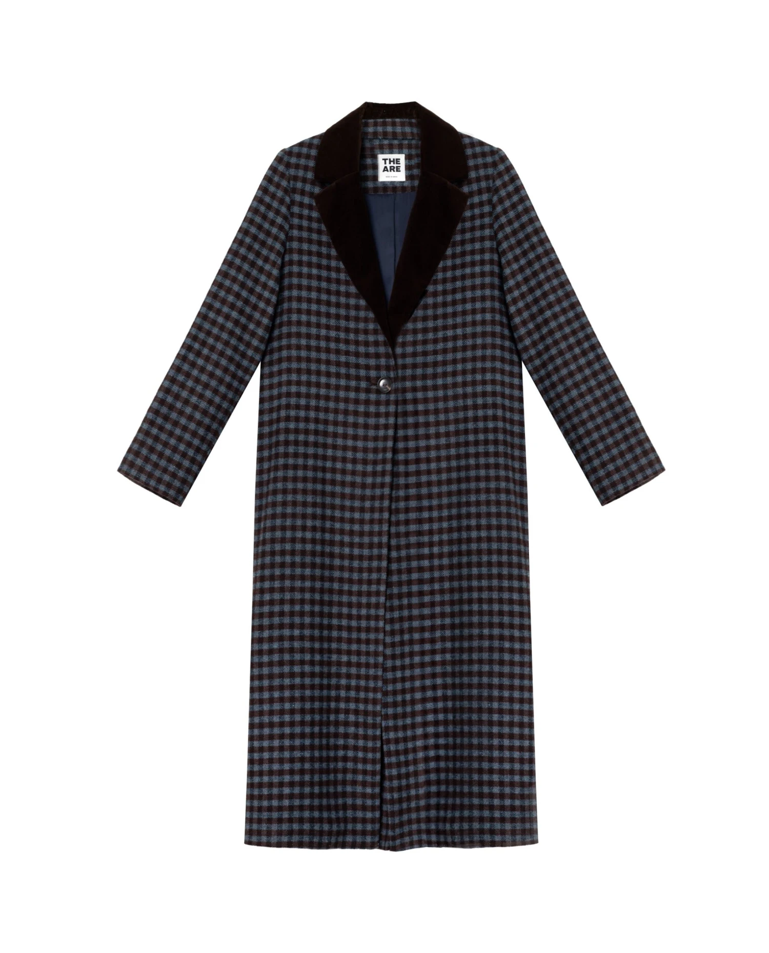 ABRIGO WALK ON BY · CUADROS 8 ABRIGO WALK ON BY · CUADROS - Imagen 8