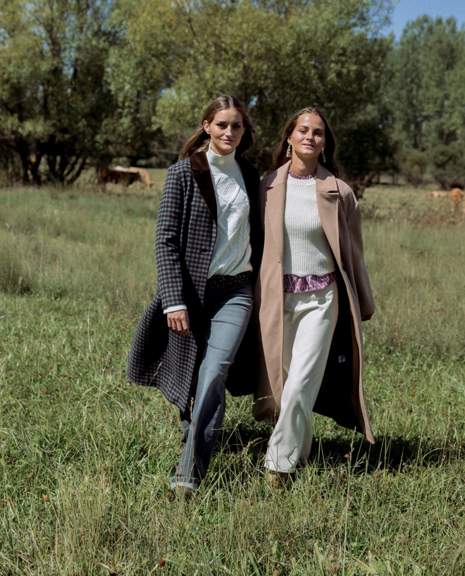 ABRIGO WALK ON BY · CUADROS 5 ABRIGO WALK ON BY · CUADROS - Imagen 5