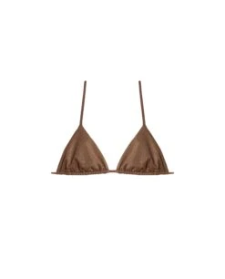 BIKINI HAVANNA · MARRÓN -[品牌] Ventas THE-ARE bikini top triangulo marron brillo tirantes mujer the are eci img 5 0b1170d9 c12e 44cc bd08 84a240dcc270