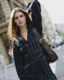 BLUSA TALK LATER · CUADROS TARTÁN