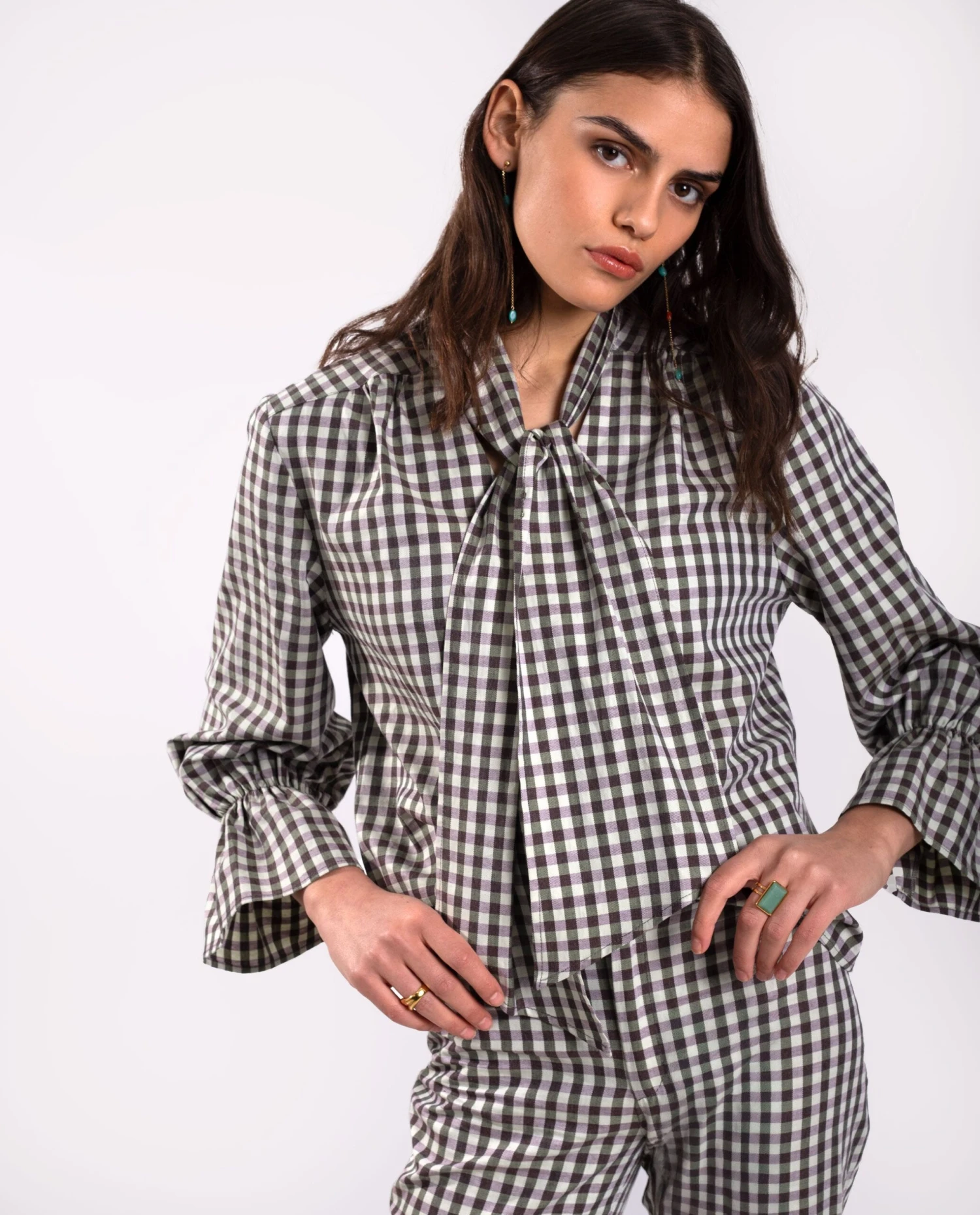 BLUSA COUNTRY SOUL · VERDE 4 BLUSA COUNTRY SOUL · VERDE - Imagen 4