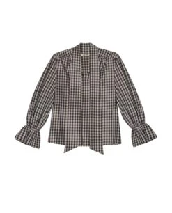 BLUSA COUNTRY SOUL · VERDE -[品牌] Ventas THE-ARE blusa cuadros vichy verde lazada cuello manga abullonada mujer the are eci img 5