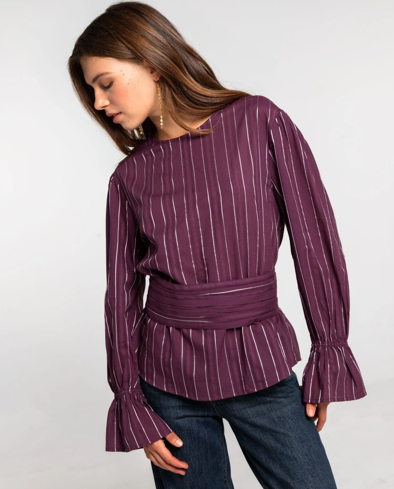 BLUSA DAILY CRUSH · CIRUELA 2 BLUSA DAILY CRUSH · CIRUELA - Imagen 2