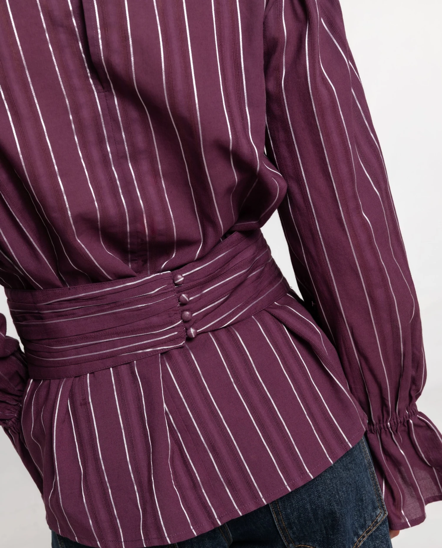 BLUSA DAILY CRUSH · CIRUELA 3 BLUSA DAILY CRUSH · CIRUELA - Imagen 3