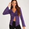 BLUSA I NEVER… · MORADO
