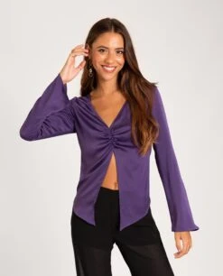 BLUSA I NEVER… · MORADO