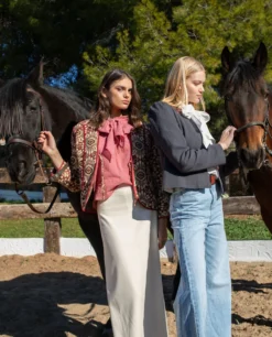 BLUSA SWEET ESCAPE · BLUSH -[品牌] Ventas THE-ARE blusa rosa romantica fluida lazada cuello manga abullonada mujer the are 9 scaled