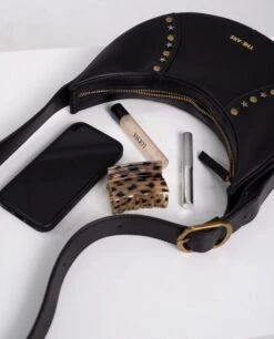 BOLSO MUSE · NEGRO -[品牌] Ventas THE-ARE bolso negro piel complementos mujer the are 11