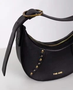 BOLSO MUSE · NEGRO -[品牌] Ventas THE-ARE bolso negro piel complementos mujer the are 6