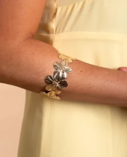 BRAZALETE DAISY · DORADO