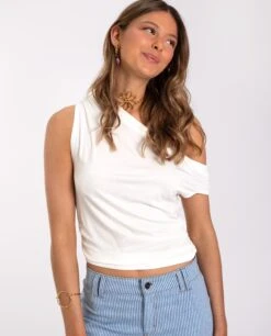 CAMISETA AMELIA · BLANCO