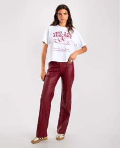 CAMISETA GROW TOGETHER · BLANCO -[品牌] Ventas THE-ARE camiseta blanca oversized grafico rojo algodon mujer the are eci img 4 scaled