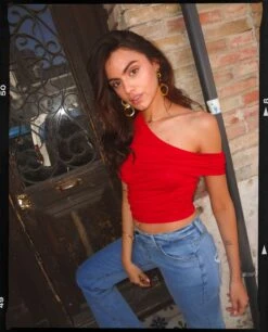 CAMISETA AMELIA · ROJO