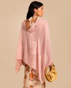 CAPA GASA · ROSA -[品牌] Ventas THE-ARE capa gasa rosa elegante invitada mujer the are eci img 2