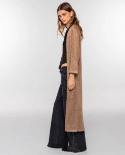 CÁRDIGAN CITY HALO · DORADO -[品牌] Ventas THE-ARE cardigan punto lentejuelas manga larga mujer the are eci img 2