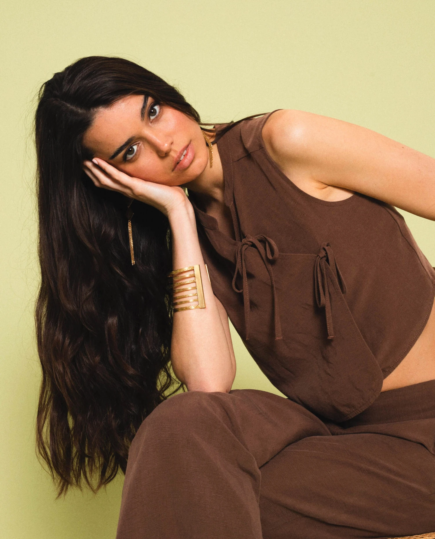 CHALECO DUNE · MARRÓN 2 CHALECO DUNE · MARRÓN - Imagen 2