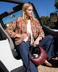 CHAQUETA ALL SEASONS · JACQUARD -[品牌] Ventas THE-ARE chaqueta acolchada estampada flores pachtwork jacquard mujer the are 5