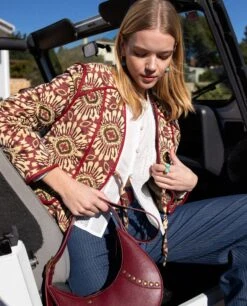 CHAQUETA ALL SEASONS · JACQUARD -[品牌] Ventas THE-ARE chaqueta acolchada estampada flores pachtwork jacquard mujer the are 6