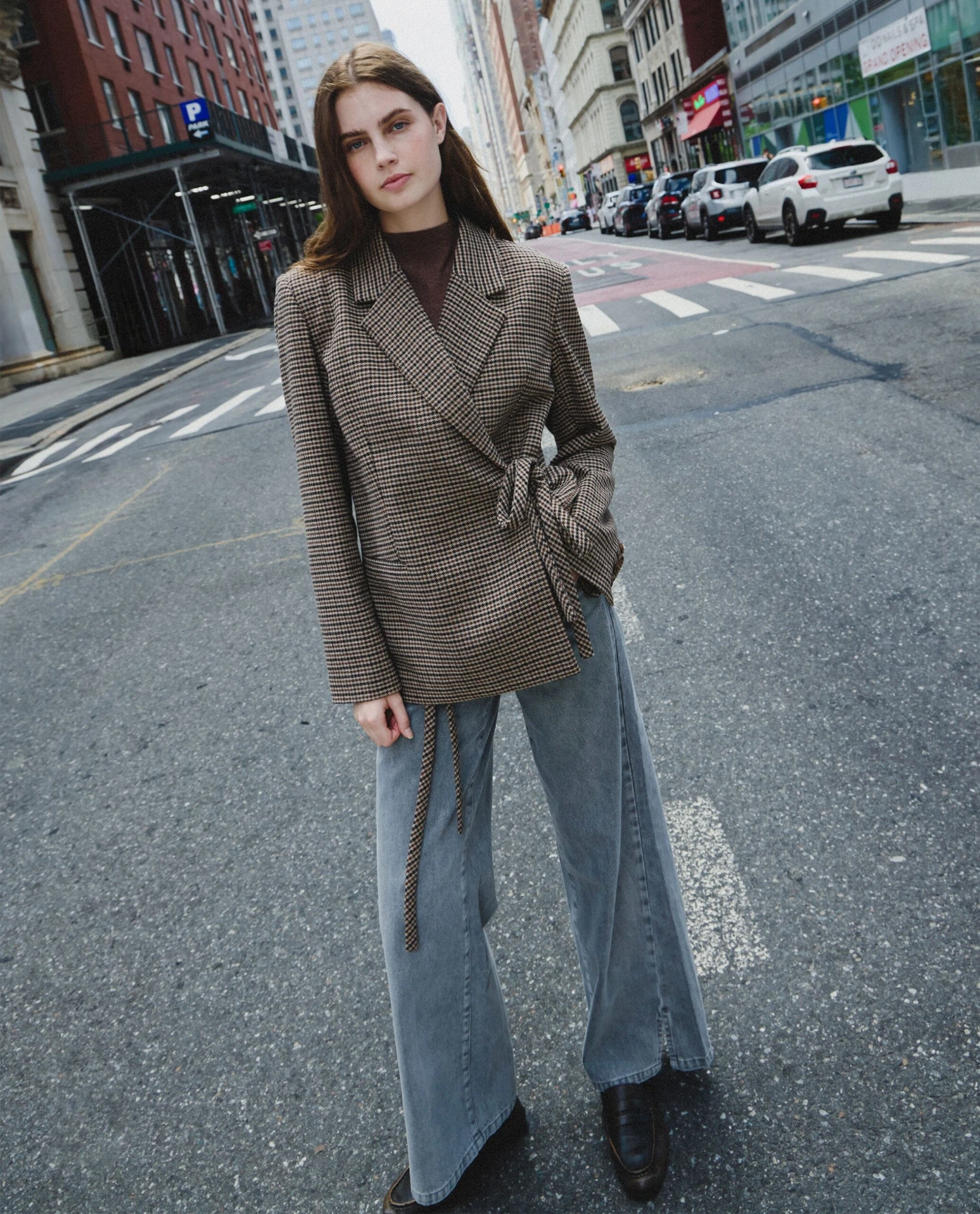 BLAZER BUSY ROMANCE · PATA DE GALLO 3 BLAZER BUSY ROMANCE · PATA DE GALLO - Imagen 3