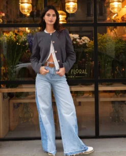 CHAQUETA MY ROUTE · GRIS -[品牌] Ventas THE-ARE chaqueta gris entallada abotonada forro elegante mujer the are 4 a scaled