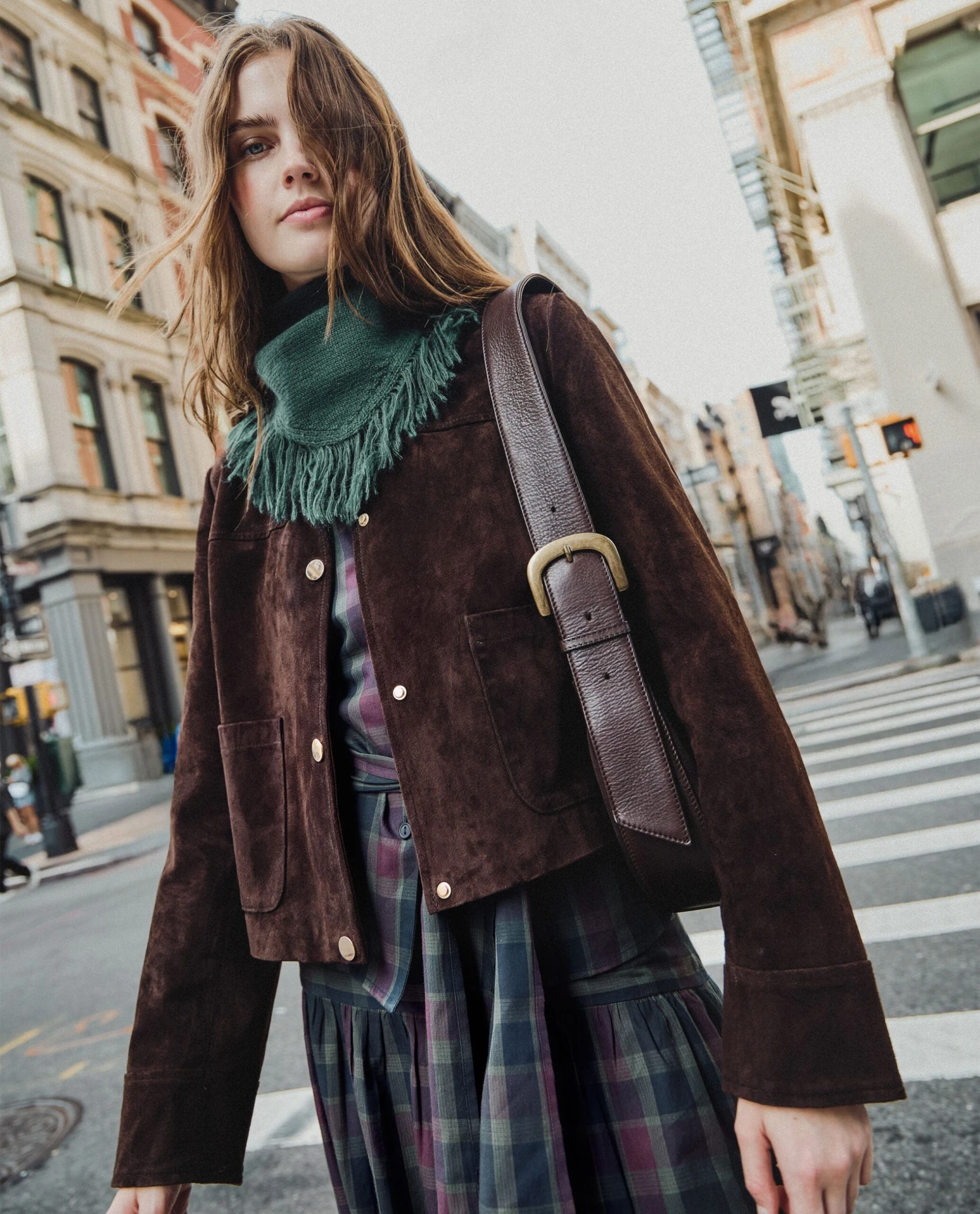 CHAQUETA HER MOMENT · MARRÓN 6 CHAQUETA HER MOMENT · MARRÓN - Imagen 6