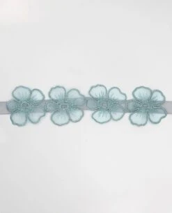 CHOKER JASMINE · VERDE AGUA -[品牌] Ventas THE-ARE chocker verde flores gasa eventos mujer the are 3