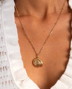 COLLAR MINI NAUTILUS · DORADO -[品牌] Ventas THE-ARE collar dorado cadena mini nautilus mujer the are 4 449a89b5 a635 4c87 b778 f04954afeaf4