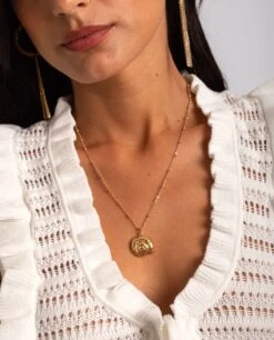 COLLAR MINI NAUTILUS · DORADO